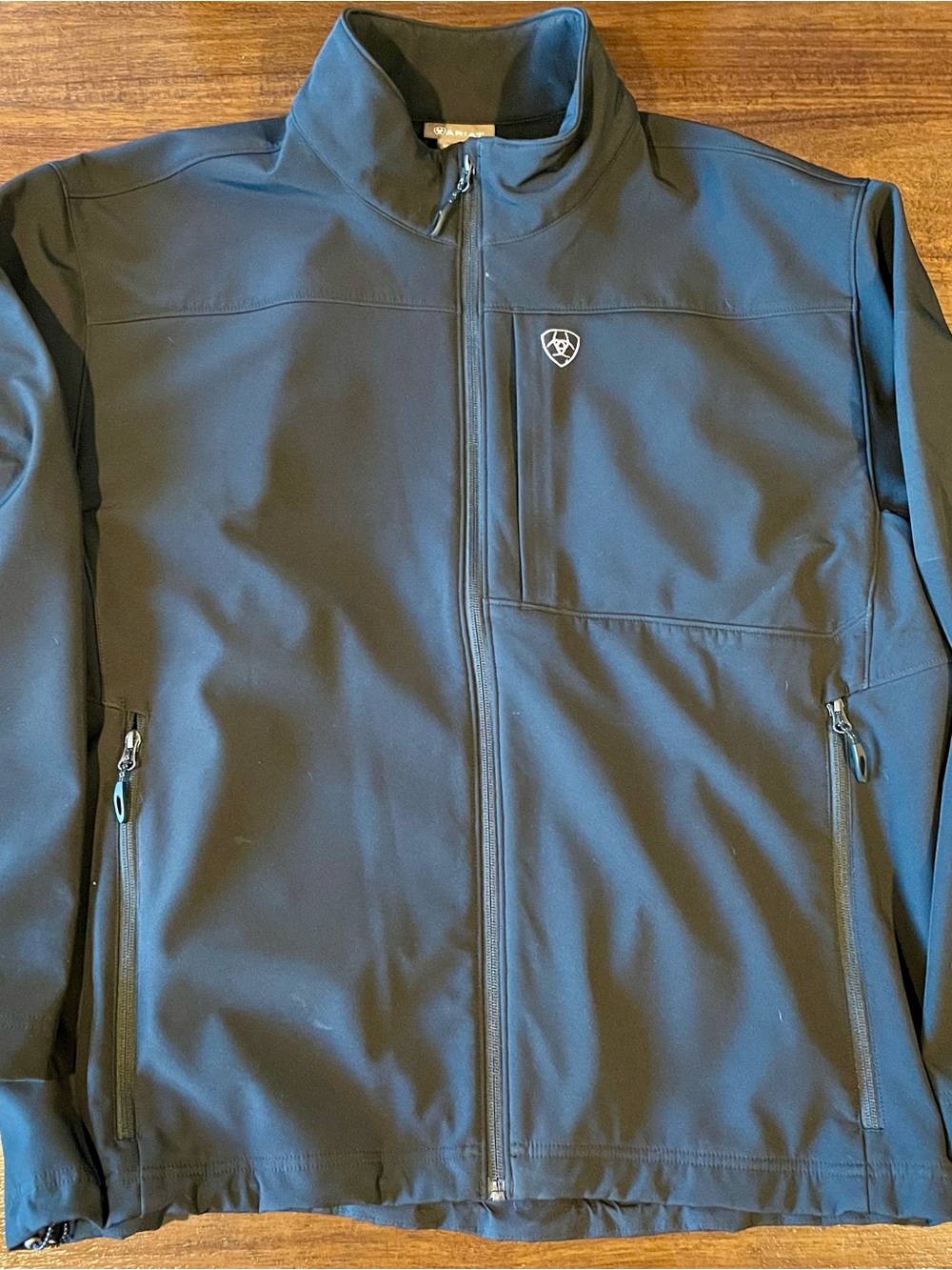 Ariat Men's Black Full-Zip Softshell Jacket